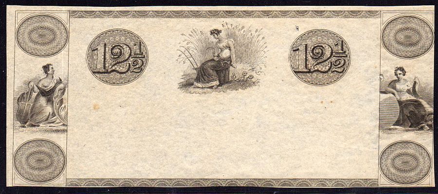 One-Bit Banknote Printers Example, Early 19th Century, vCh.AU